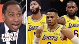 "Lakers, LeBron, WestBrook is a complete disaster" - Stephen A. on Lakers' loss