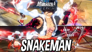 LUFFY GEAR 4 "SNAKEMAN" - ONE PIECE FIGHTING PATH