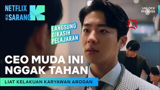 Chae Jong-hyeop Kasih Paham Karyawan Sombong | Unlock My Boss | Clip