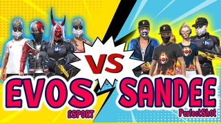 ⚡EVOS vs 👽SANDEE team 🔥"So serious"🔥