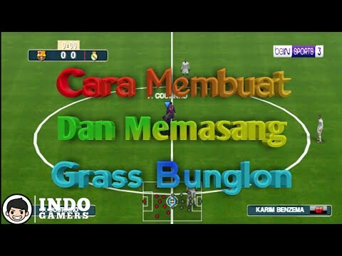 Cara Membuat Dan Memasang Grass Bunglon di PES PPSSPP