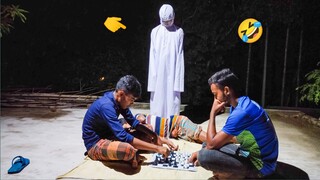 NGAKAK!! PRANK POCONG BOCIL MALAM HARI RAYA IDUL FITRI LUCU!! #9