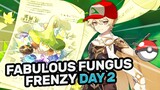 Fabulous Fungus Frenzy Genshin Impact: Menangkap Fungus, Potensi Gemilang, Pelatihan Khusus | Day 2