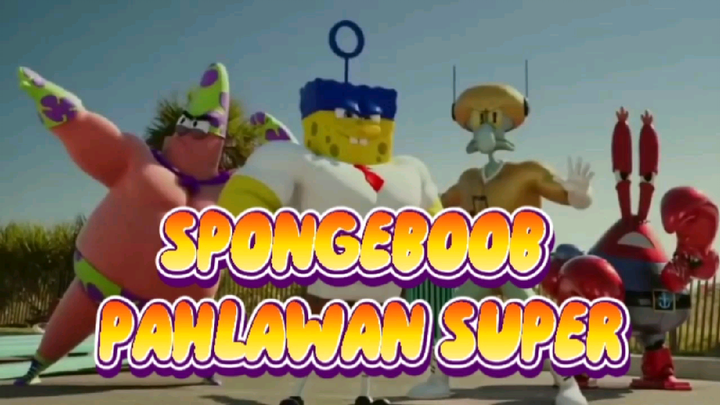 SPONGEBOOB pahlawan super