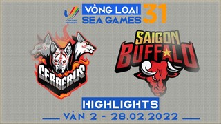 Highlights CES vs SGB [Ván 2][Vòng Loại Seagame31 - Vòng 2][28.02.2022]