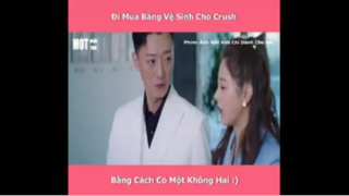 Đi mua bvs cho crush bằng cách có 1 không hai