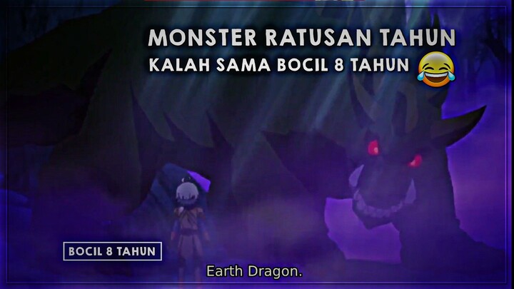 BOCIL 8 TAHUN VS MONSTER RATUSAN TAHUN🗿