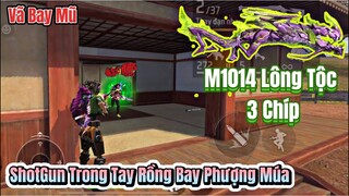 [Free Fire] M1014 LÔNG TỘC 3 Chíp, Khẩu Súng Địch Nhìn Thấy Là Khiếp Sợ Bỏ Chạy, Vì Quá Mạnh Ở OB37