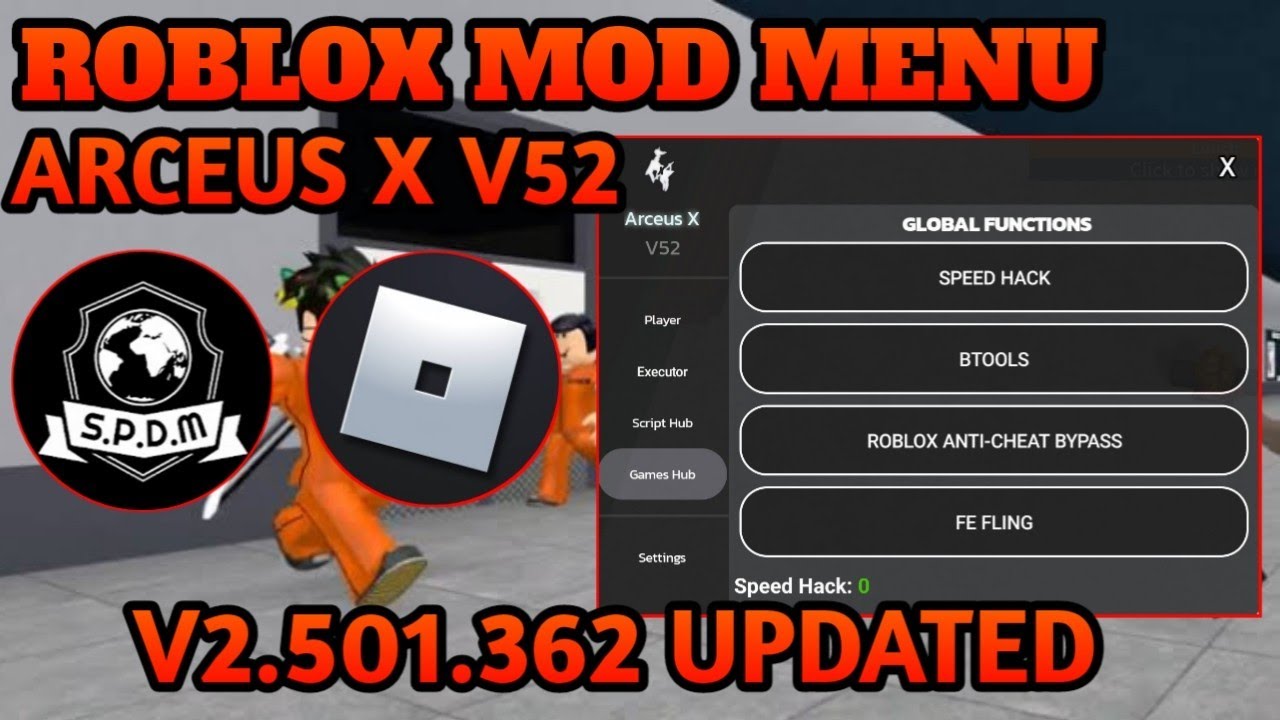 UPDATED]💥Roblox Mod Menu Arceus X V52 Admin Commands V2.501.362