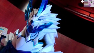 [120 bingkai super halus] Transformasi bentuk penuh Kamen Rider Blade + pertarungan tampan + koleksi