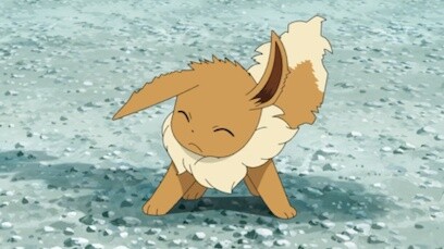 Eevee who cannot evolve is too cute!