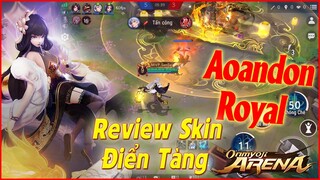 🌸Onmyoji Arena: Review Skin Vip Điển Tàng Aoandon - Skin Tiền Triệu Rồng Bay Ngập Trời