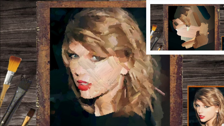 Vẽ Taylor Swift bằng trí tuệ nhân tạo…hơi thiểu năng
