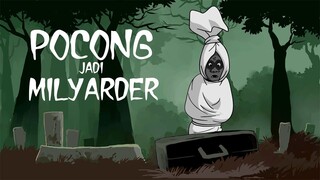 Pocong jadi Milyarder - Kartun Horor Lucu