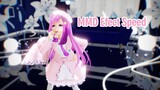How to make mmd efect speed