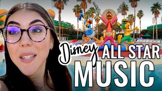 Así es el HOTEL MÁS ECONÓMICO DISNEY 🤑 / Disney All Star Music