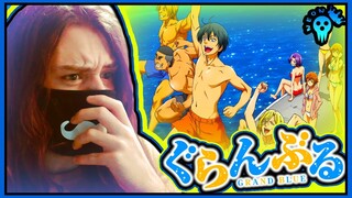 GRAND BLUE Opening REACTION | Anime OP Reaction