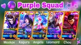 ANGELA'S PURPLE SQUAD!💜🔮 DEADLY YET BEAUTIFUL😈ft @Ayano_Chan_💖
