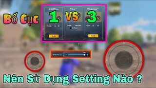 Phân Tích So Sánh Bố Cục Setting Điều Khiển Update 1.6 - PUBG Mobile.