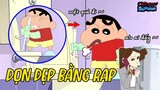 Review Shin Cậu Bé Bút Chì Hay Nhất: Đi tìm điện thoại & Dọn dẹp bằng hát rap | Xóm Anime