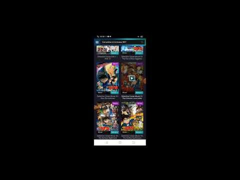 cara menonton movie detective conan