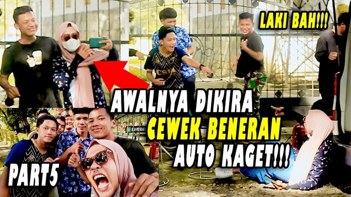 PRANK NYAMAR JADI CEWE PART 5 !! ENDINGNYA BIKIN NGAKAK