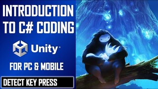 INTRO TO C# CODING IN UNITY ★ DETECTING KEY PRESSES ★ JIMMY VEGAS TUTORIAL