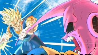 Goku dan Vegeta menggabungkan VS Buu, tata surya hancur, tonton "Dragon Ball" chapter Buu sekaligus