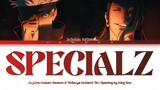 Jujutsu Kaisen 'Shibuya Incident Arc' - Opening FULL "SPECIALZ" by King Gnu (Lyrics)
