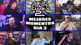 MEJORES MOMENTOS de SQUID CRAFT GAMES 2🔥 - DÍA 3