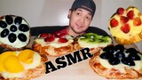 ASMR DANISH MIX FLAVOR STRAWBERRY, PEACH, GRAPES, KIWI | MUKBANG (eating show)