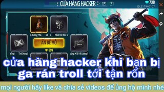 Garena free fire| cửa hàng hacker halloween đồ siêu ngon nhưng giá không rẻ