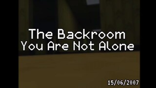 the Backroom you are not alone (a animation made in prisma 3d nya Hans)