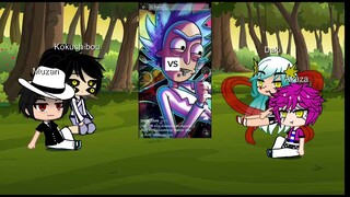 Uppermoon And Muzan React To Rick Sanchez From Rick and Morty