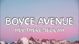 Hey There Delilah - Plain White T's | Boyce Avenue Acoustic Cover (Lyrics)