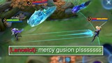 GLOBAL GUSION DESTROYED META ASSASSIN HEROES!!🔥 ( CRAZY OUTPLAY🤣  )