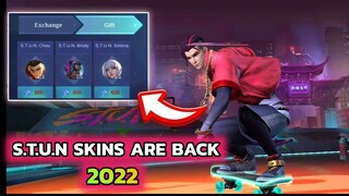 STUN Skins Are Back || STUN Skins 2022 resale/release date || MOBILE LEGENDS || MLBB