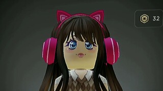 Avatar Roblox jadi Anime Buatanku:V