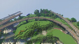[Game] Minecraft - Mất 2 tháng để xây dựng một đường tàu sinh tồn