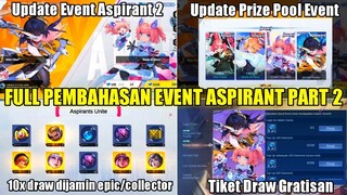 BAHAS TUNTAS EVENT ASPIRANT PART 2 MOBILE LEGENDS | SKIN RUBY ASPIRANT & ANGELA ASPIRANT RILIS