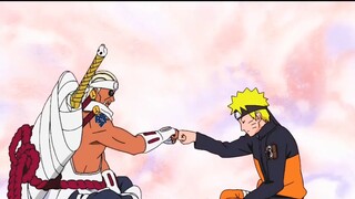 Did Naruto put a Rasenshuriken inside himself?