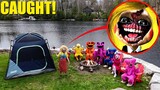 MISS DELIGHT AND THE SMILING CRITTERS GO CAMPING! (POPPY PLAYTIME SCARY CAMP STORY)