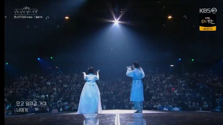 CHEN × HYNN singing 'HIGHWAY IN THE GALE' (The Korean Opening Song of the Anime Kunnikuman)