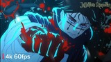 Jujutsu kaisen | Choso vs Yuji itadori | Fight[ 4K ]  SEASON 2 Episode 13