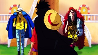 Luffy Reveals Why He Didn't Accept Law and Kid into the Straw Hat Pirates - One Piece