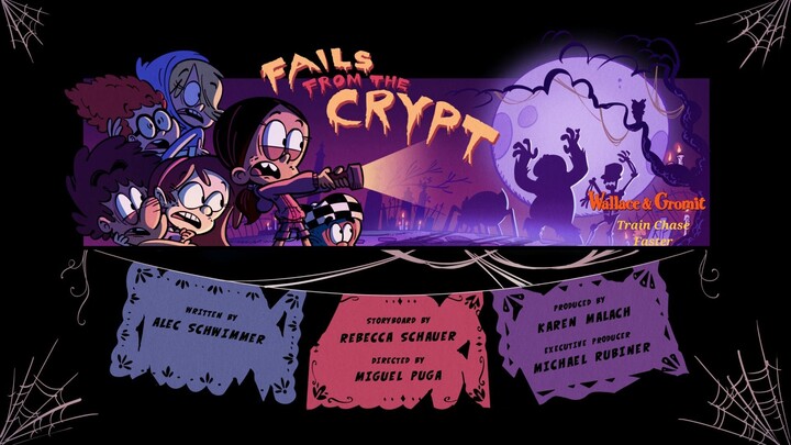 The Casagrandes: Fails from the crypt chase but i addeda some Wallace and Gromit Train Chase faster