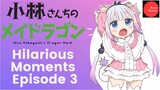 Miss Kobayashi's Dragon Maid - Hilarious Moments Episode Episode 3