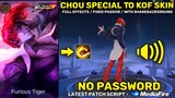 Chou Special To KOF Skin Script - Full Improved Sound & Full Effects | No Password