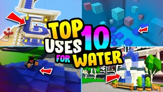 TOP 10 Uses For WATER! in Roblox Islands