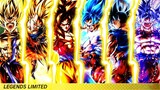 The FULL LEGENDS LIMITED GOKU Team in Dragon Ball Legends